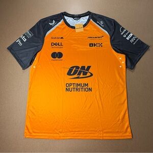 McLaren F1 Team Shirt 2XL 🏎️ Brand New Papaya Orange